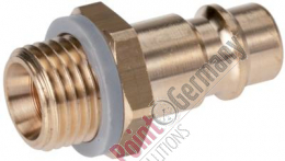 Coupling plug (NW7,2) G 1/4 AG brass