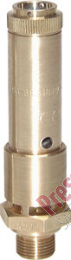 PPG safety valve 50 bar; 3/8, DN 10 (0.2 - 50 bar)