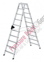 PPG Stufen-Stehleiter beidseitig begehbar 2x10 Stufen