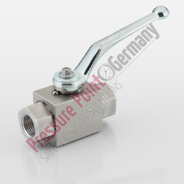 PPG HD-Kugelhahn; 2-Wege, G1/4 - 19, DN 6, PN 500 bar; Edelstahl