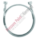 PPG stainless steel hose, DN6, up to 300 bar, 8S-8S; length 3,000 mm