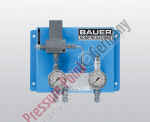 Bauer Automatic switch-on for simultaneous filling from storage and compressor