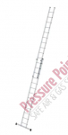 PPG rung extension ladder with standard crossbar 2x13 steps