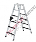 PPG stepladder with treads accessible on both sides 2x 6 steps