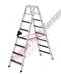 PPG stepladder with treads accessible on both sides 2x 8 steps
