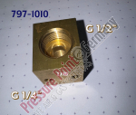 PPG Aufnahme G1/2 - G1/4; Pmax 400 bar